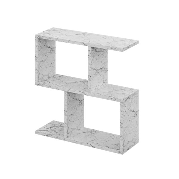 Side table Homemania melamine in carrara color 60x20x60cmm
