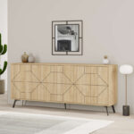 Buffet Bufel in natural color 181x35x77.4cm - Слика 2