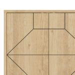 Buffet Bufel in natural color 181x35x77.4cm - Слика 5