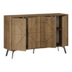 Buffet Dune in walnut color 123x35x77.4cm - Слика 4