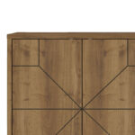Buffet Dune in walnut color 123x35x77.4cm - Слика 5