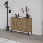 Buffet Gora in light walnut color 110x35.6x82cm - Слика 2