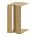 End table Muju in natural color 40x30x57cm