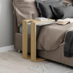 End table Muju in natural color 40x30x57cm - Image 3