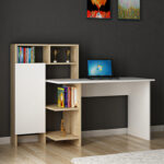 Office desk Slate white-oak 20x60x112cm - Image 2