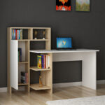 Office desk Slate white-oak 20x60x112cm - Image 3