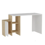 Office desk Kely in white-oak color 113x55x74cm - Слика 4
