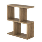 Coffee table Zet in walnut color 45x17x51cm