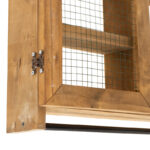Wall shelf kitchen unit Puro in walnut color 100x9x60cm - Image 4