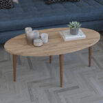 Coffee table Barton sonoma-brown 90x45x40cm - Слика 2