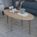 Coffee table Barton sonoma-brown 90x45x40cm - Слика 3