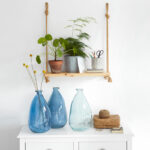 Wall shelf Malbo natural color 39x12x43cm - Image 2