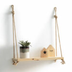 Wall shelf Malbo natural color 39x12x43cm - Image 3