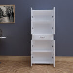 Wardrobe-column Milou white 59x34.5x140cm - Image 2
