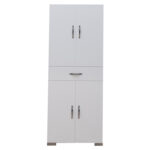 Wardrobe-column Milou white 59x34.5x140cm
