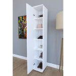 Cabinet Juan white 30x35x177cm - Слика 2