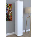 Cabinet Juan white 30x35x177cm - Слика 3