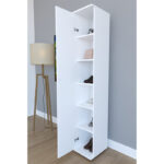 Cabinet Juan white 30x35x177cm - Слика 4