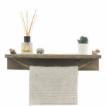 Sidra gray antique walnut 50x9x10cm - Слика 3