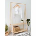 Linett entrance furniture natural 86x38x148cm - Слика 2