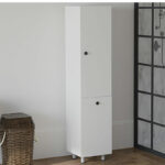 Cabinet Gingo melamine white 33x35x159cm - Слика 2