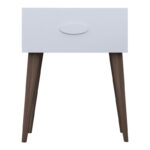 Nighstand Laber white melamine 45x30x57.5cm - Слика 3