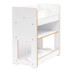 Seagull shelf white mdf 57x34x70cm