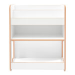 Seagull shelf white mdf 57x34x70cm - Image 3