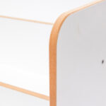 Seagull shelf white mdf 57x34x70cm - Image 4