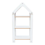 Montessori shelf Zoilen I white-pink mdf 50x30x100cm - Слика 2