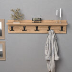 Mec melamine hanger in natural shade 100x9x9cm - Image 3