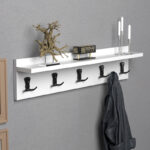 Mec melamine hanger in white shade 100x9x9cm - Слика 2