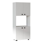 Kitchen cabinets Guzel in white color 60x31.4x140cm