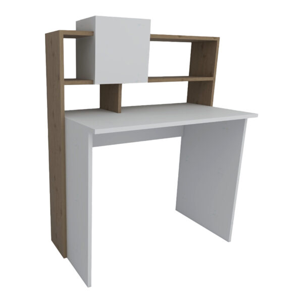 Koogi work desk in oak-white shade 94x60x118cm