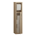 Maretto column cabinet in sonoma 16x14x70cm - Image 3