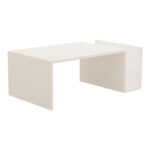 Масичка за кафе Поко во бела боја 86,8x50x32,4 см