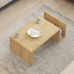 Poko coffee table in oak 86.8x50x32.4cm - Слика 3