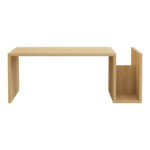 Poko coffee table in oak 86.8x50x32.4cm - Слика 5