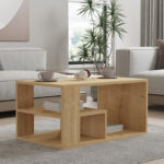 Sobu coffee table in oak shade 80x50x40cm - Слика 2