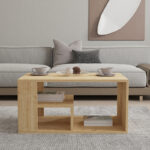 Sobu coffee table in oak shade 80x50x40cm - Слика 4