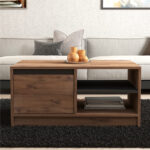 Coffee table Narli in sonoma shade 90x60x45cm - Слика 4
