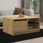 Coffee table Narli in oak shade 90x60x45cm - Слика 2