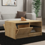 Coffee table Narli in oak shade 90x60x45cm - Слика 3