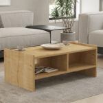 Tiena coffee table in oak shade 90x50x35cm - Слика 2