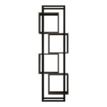 Gridur bookcase in dark walnut shade 44x29x140cm - Слика 4