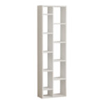 Minicu bookcase in white shade 44.4x19.6x150cm
