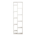 Minicu bookcase in white shade 44.4x19.6x150cm - Слика 5