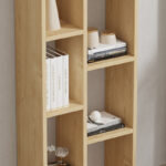 Minicu bookcase in oak shade 44.4x19.6x150cm - Слика 4