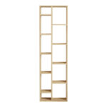 Minicu bookcase in oak shade 44.4x19.6x150cm - Слика 5