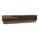 Eclipse TV cabinet in sonoma-anthracite shade 160x35x35cm